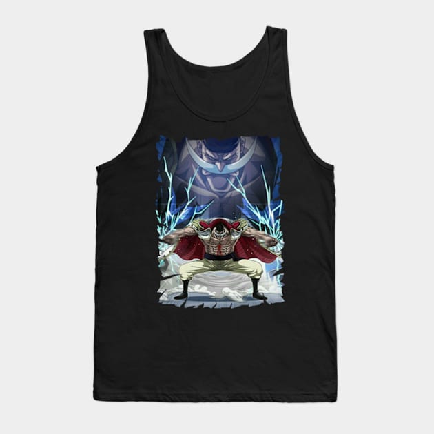 WHITEBEARD MERCH VTG Tank Top by citrus_sizzle